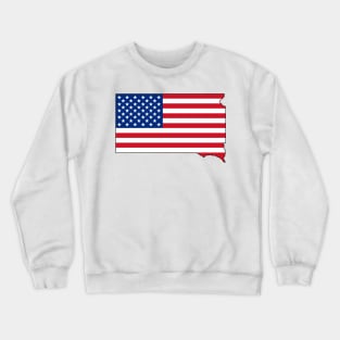 South Dakota USA Crewneck Sweatshirt